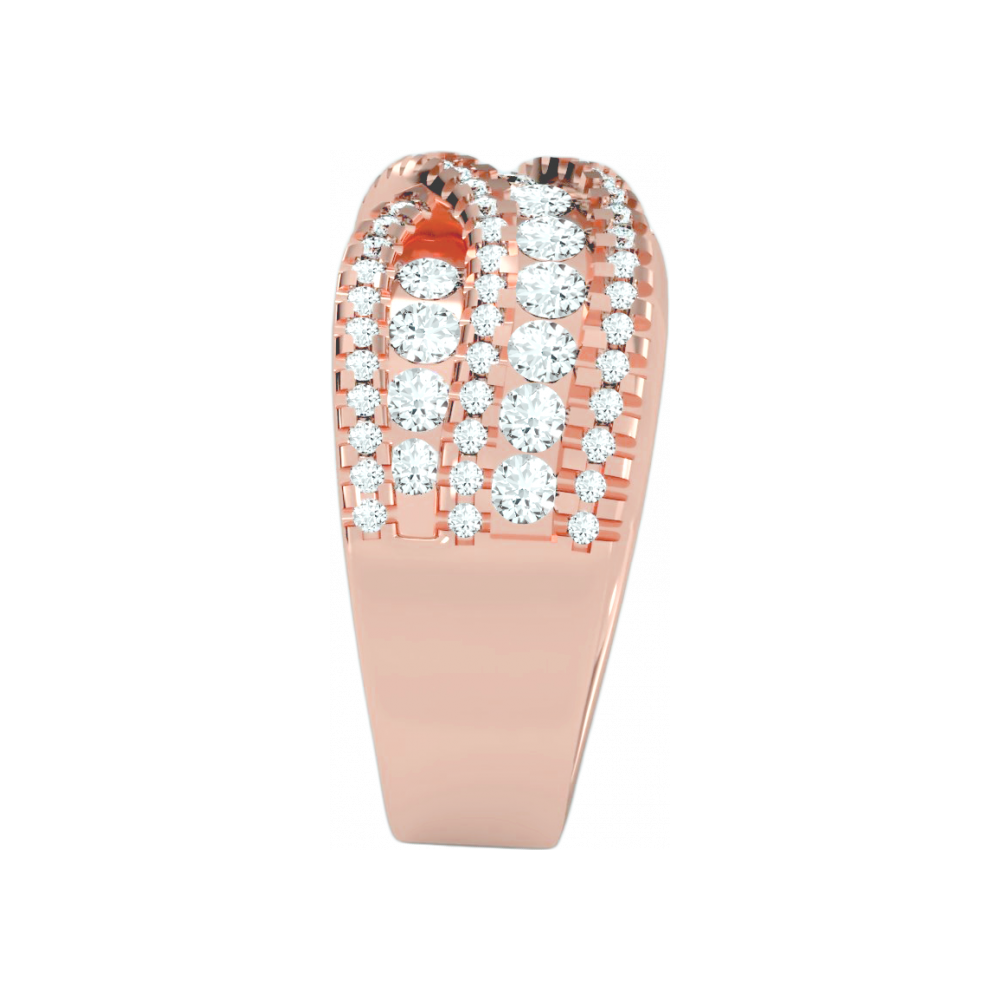 Noble Half Eternity Ring - Eleven