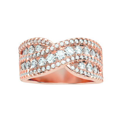 Noble Half Eternity Ring - Twelve