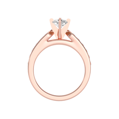 Noble Solitaire Ring - Eleven
