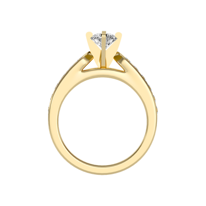 Noble Solitaire Ring - Three