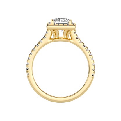 Noor Solitaire Ring In 925 Sterling Silver - Twelve