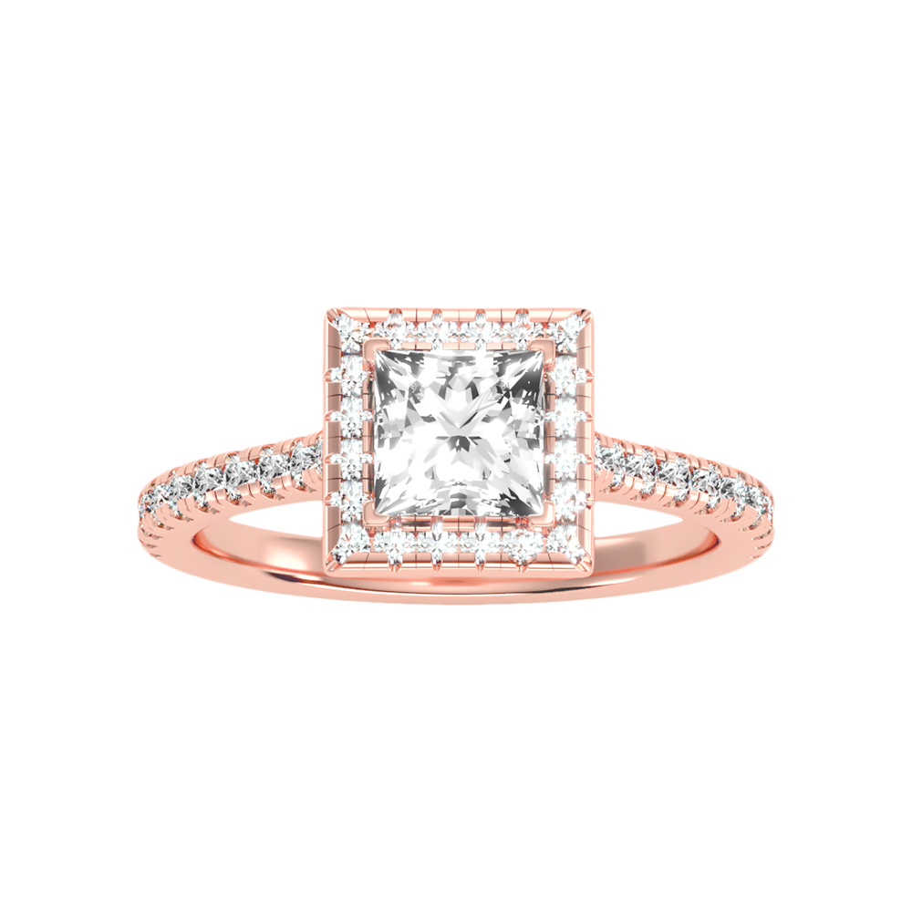 Noor Solitaire Ring - Three