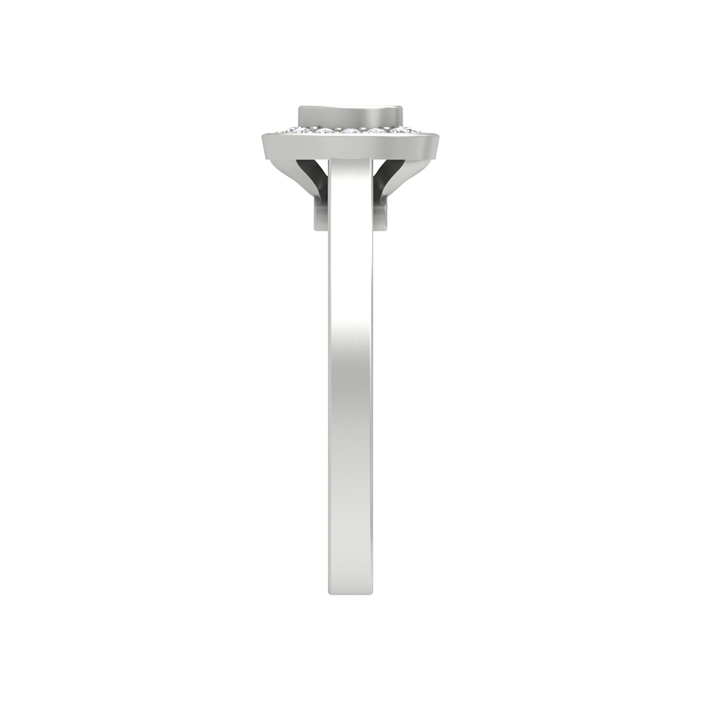 Nova Diamond Band In 925 Sterling Silver - Eight