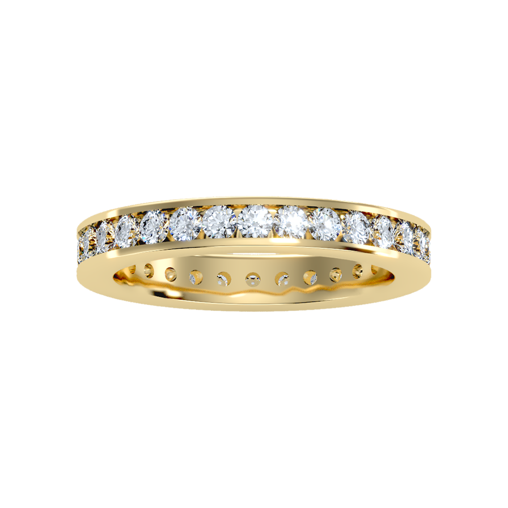 Ocean Eternity Band In 925 Sterling Silver - Ten