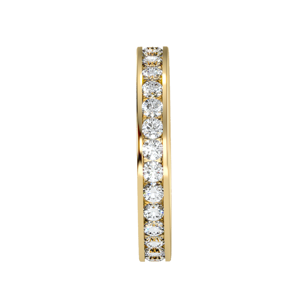 Ocean Eternity Band In 925 Sterling Silver - Eleven