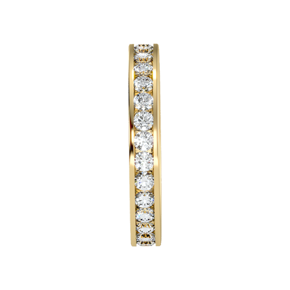 Ocean Eternity Band In 925 Sterling Silver - Eleven