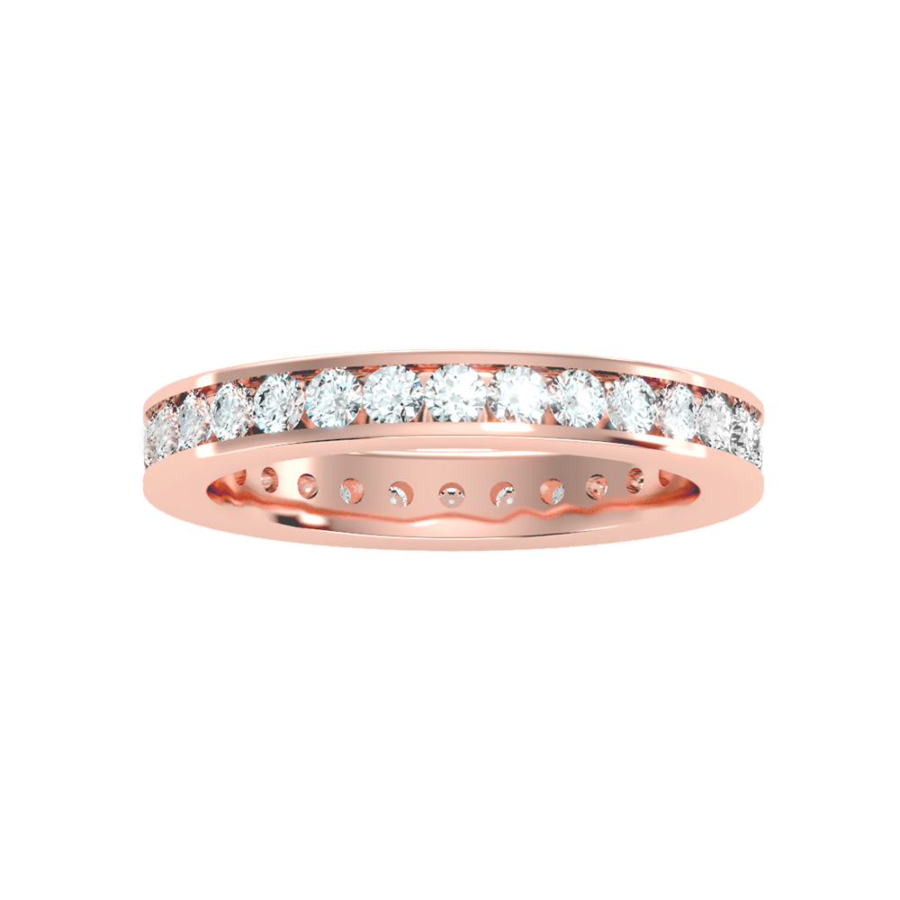 Ocean Eternity Band In 925 Sterling Silver - Six