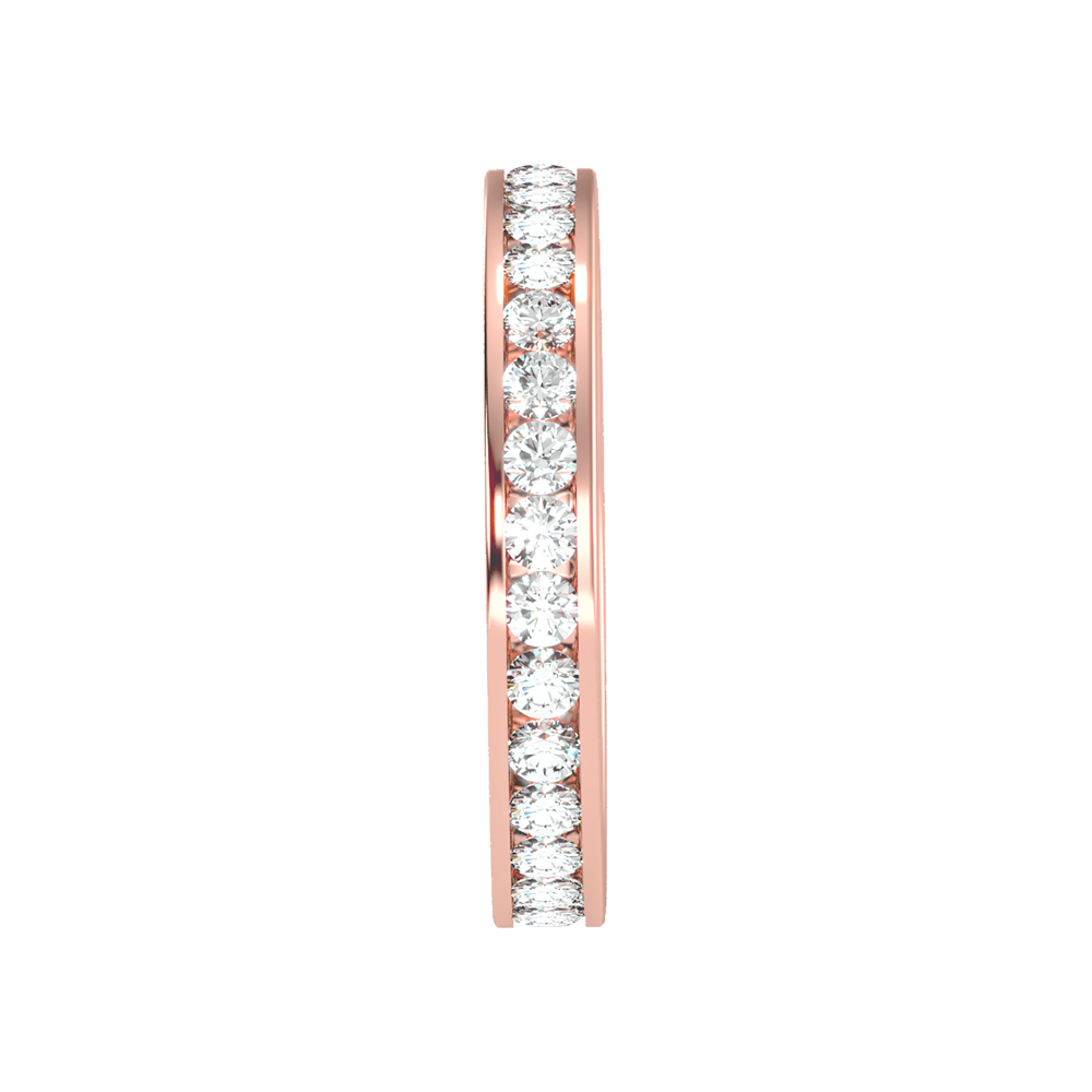 Ocean Eternity Band In 925 Sterling Silver - Seven