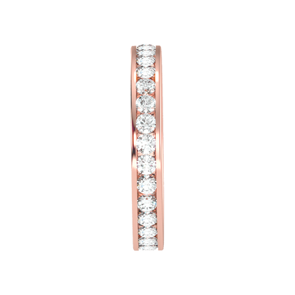 Ocean Eternity Band In 925 Sterling Silver - Seven