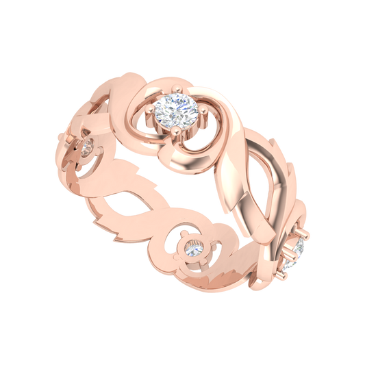 Ocean Pink Cluster Ring - One