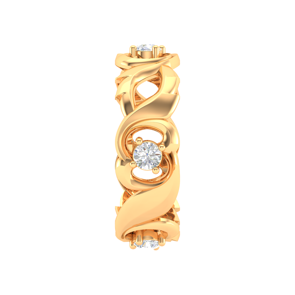 Ocean Pink Cluster Ring In 925 Sterling Silver - Eleven