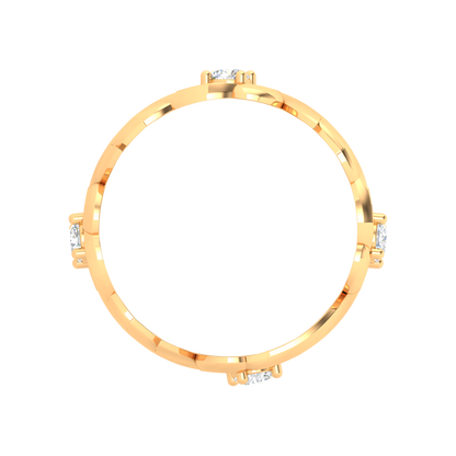 Ocean Pink Cluster Ring - Twelve