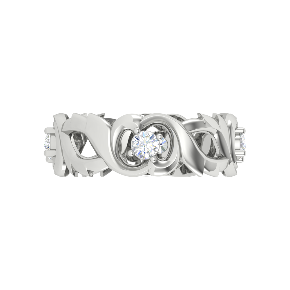 Ocean Pink Cluster Ring - Six