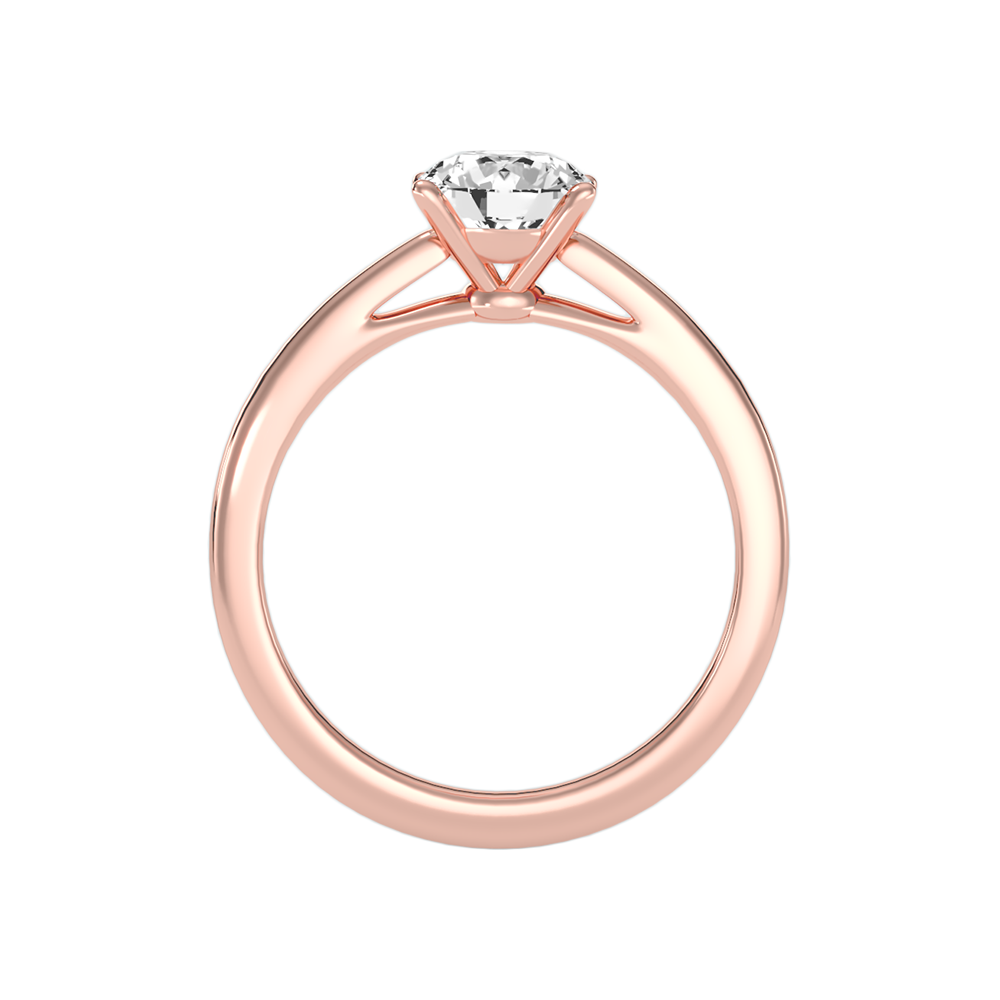 Offing Solitaire Ring In 925 Sterling Silver - Ten