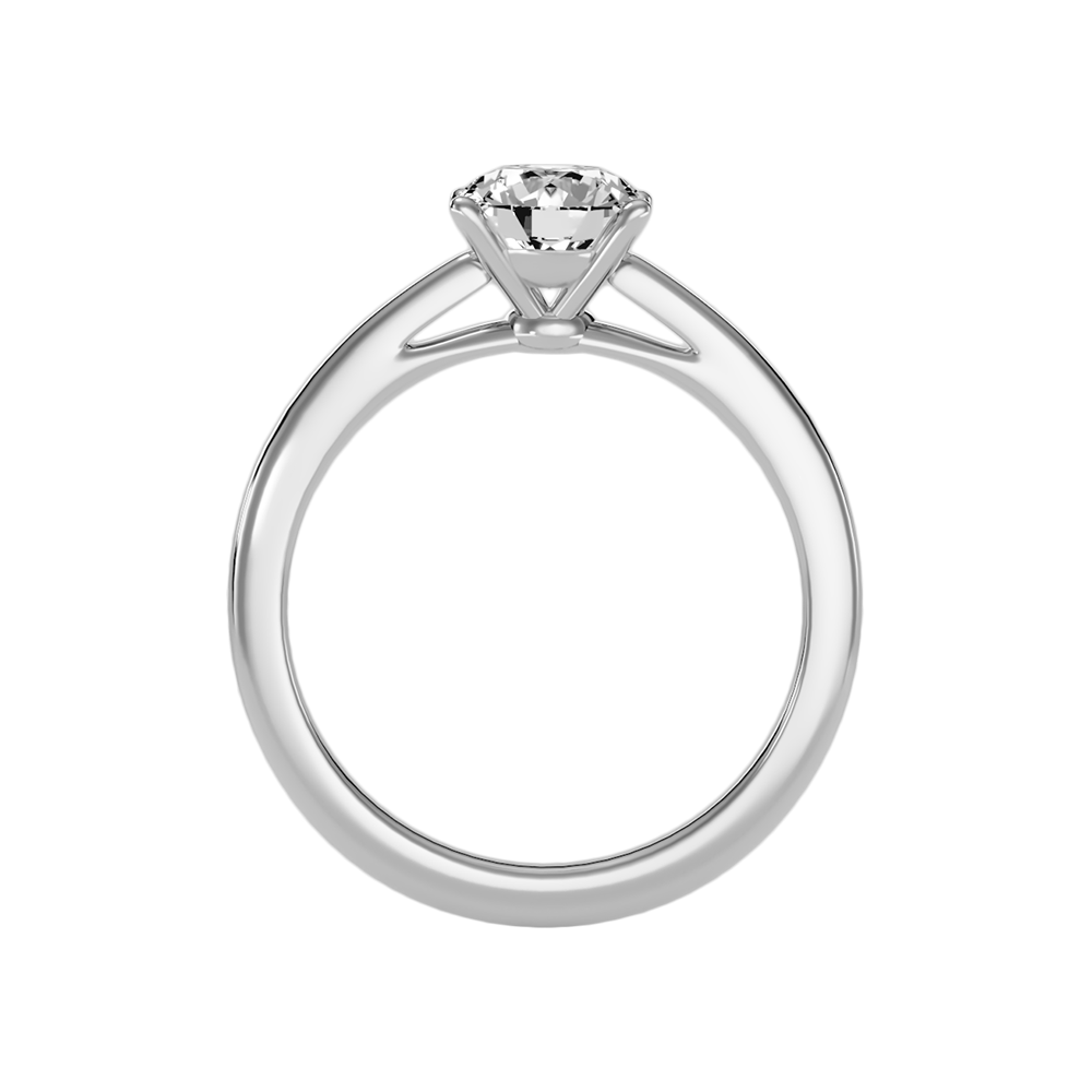 Offing Solitaire Ring In 925 Sterling Silver - Eight