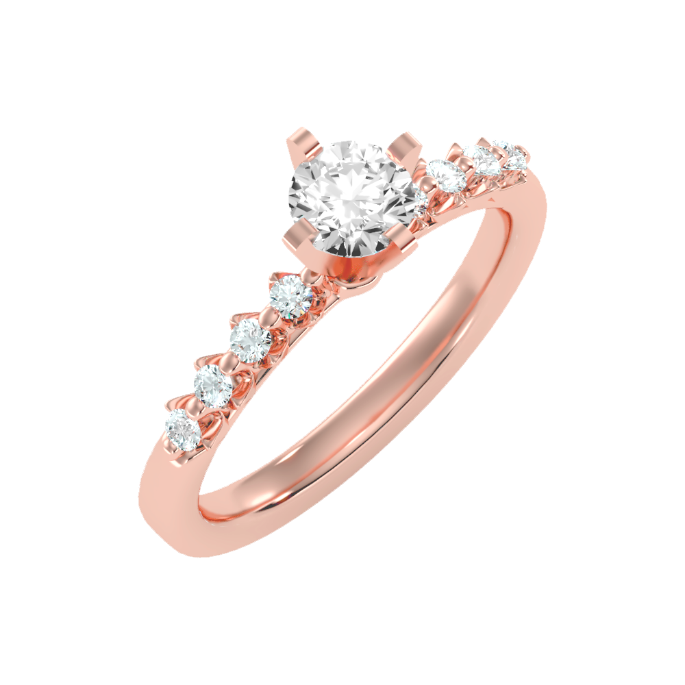 Opulent Solitaire Ring - One