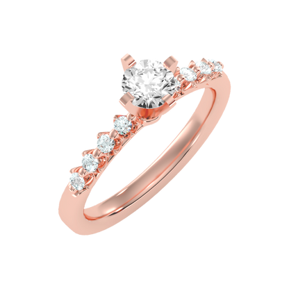 Opulent Solitaire Ring - One