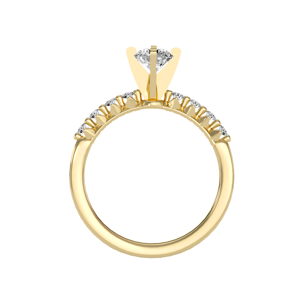 Opulent Solitaire Ring - Twelve