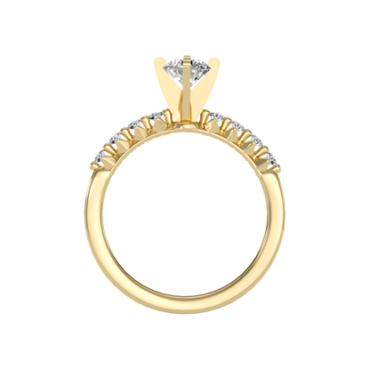 Opulent Solitaire Ring - Twelve