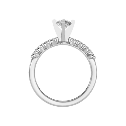 Opulent Solitaire Ring - Eight