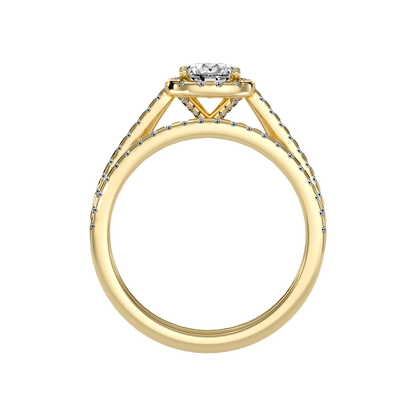 Oriental Bridal Ring Set - Twelve