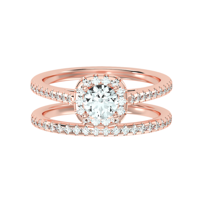 Oriental Bridal Ring Set - Six