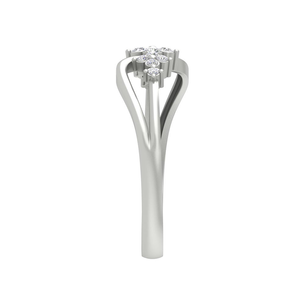 Ornate Ombre Diamond Ring - Seven