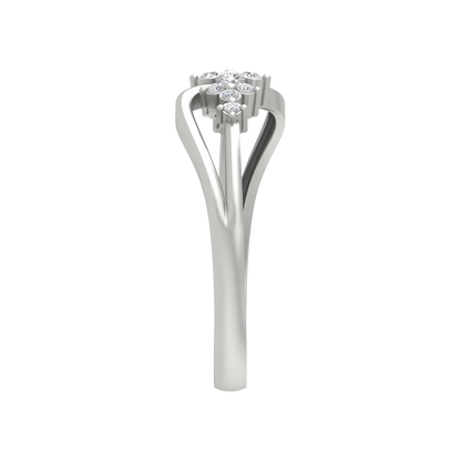 Ornate Ombre Diamond Ring - Seven