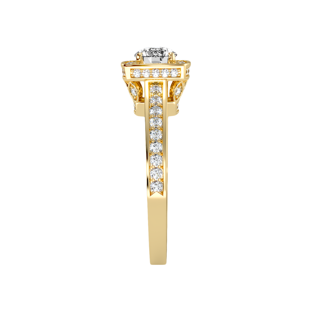 Outlandish Halo Ring - Twelve
