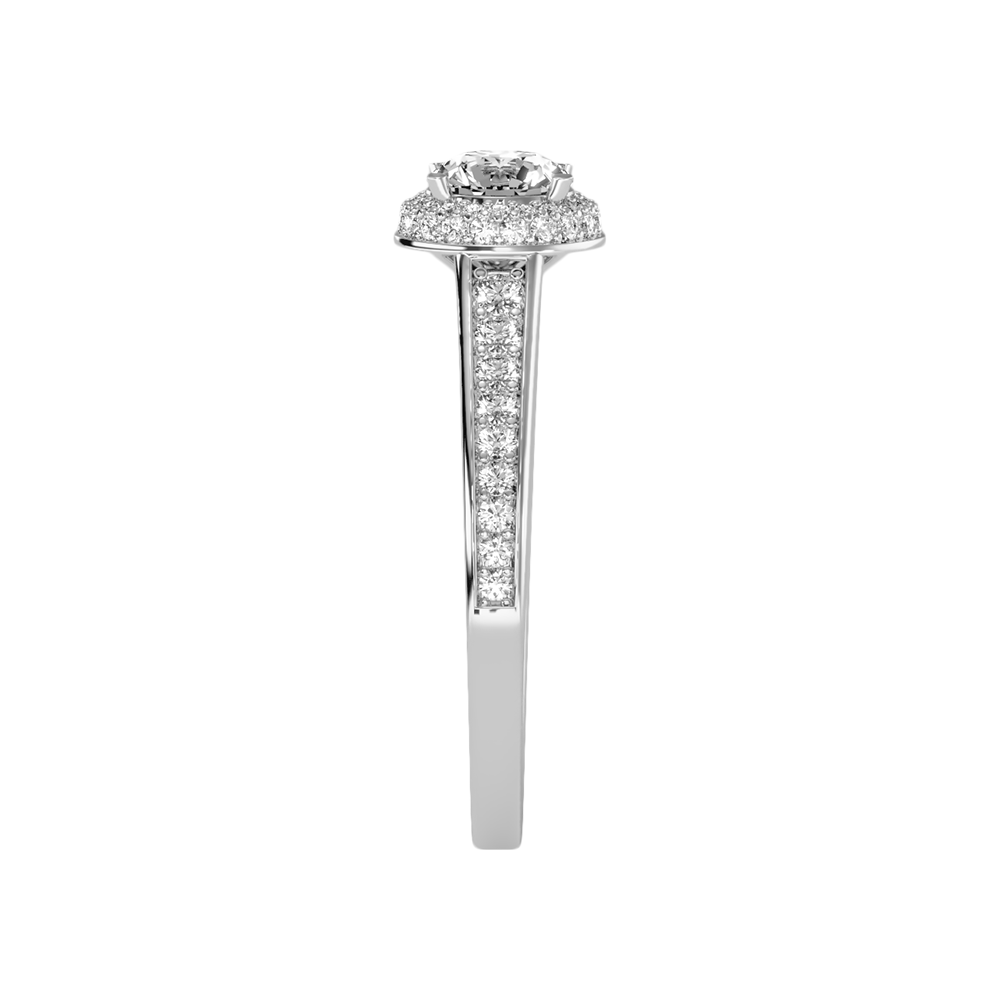 Out Of The Ordinary Halo Ring - Twelve
