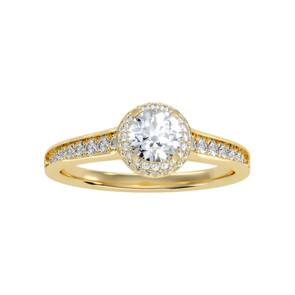 Out Of The Ordinary Halo Ring - Three