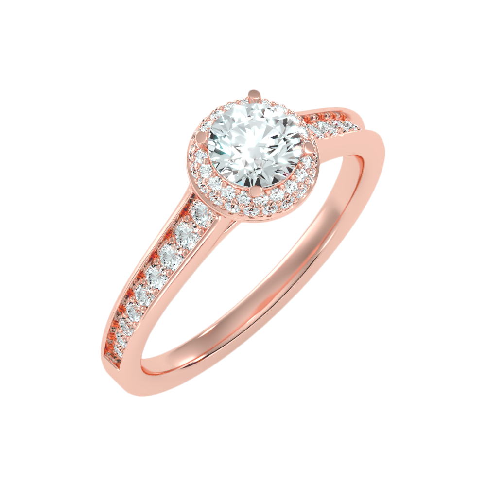 Out Of The Ordinary Halo Ring - Seven