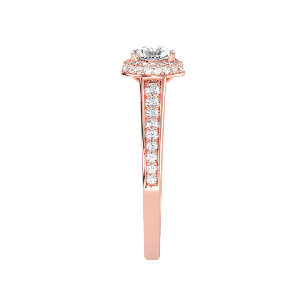 Out Of The Ordinary Halo Ring - Eight