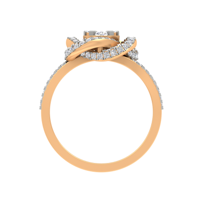 Oval Cocktail Ring In 925 Sterling Silver - Twelve