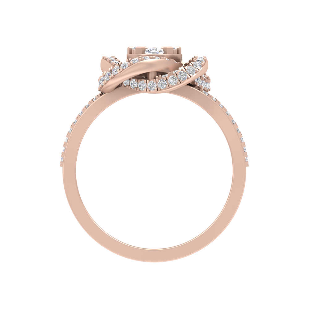 Oval Cocktail Ring - Four