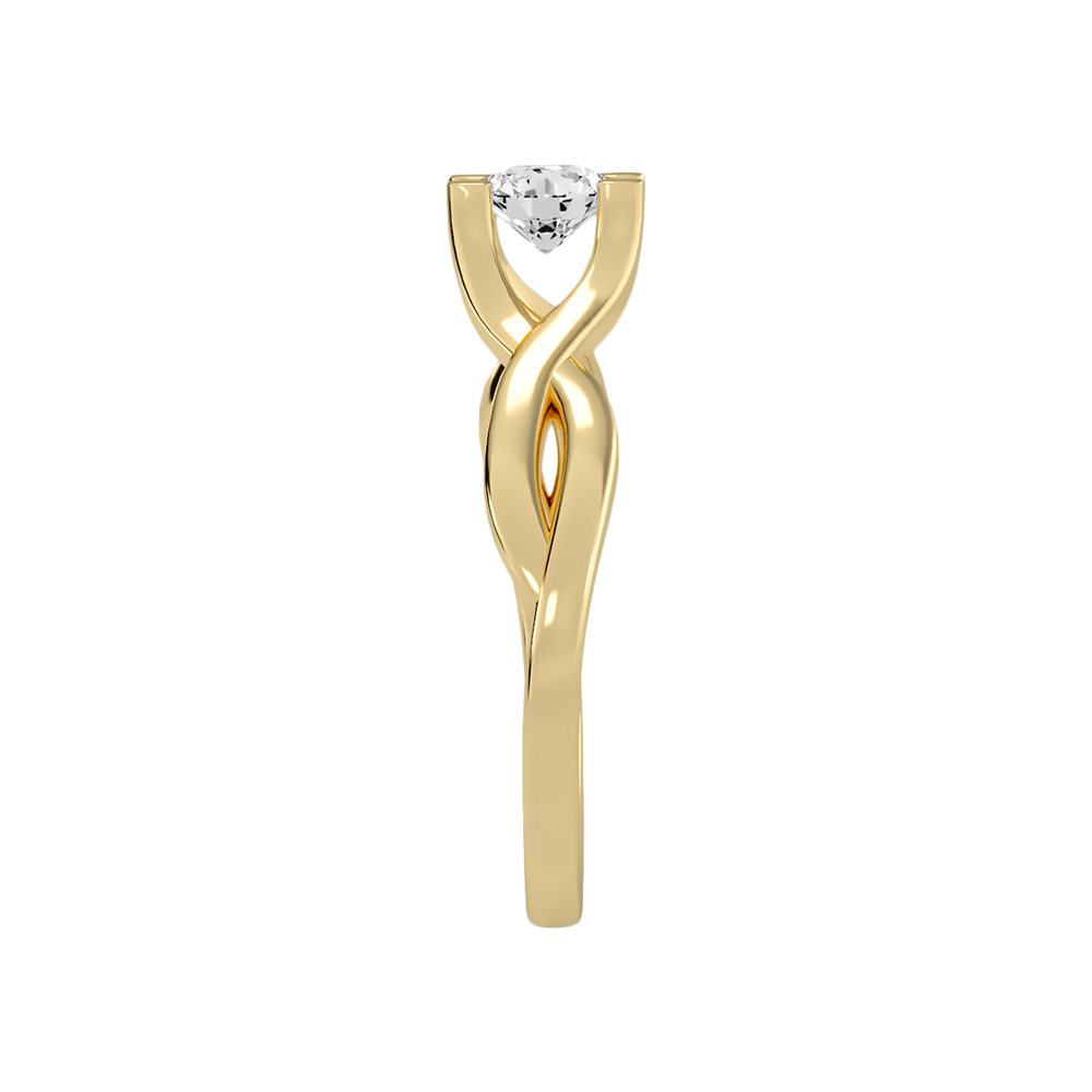 Panacea Solitaire Ring In 925 Sterling Silver - Eleven