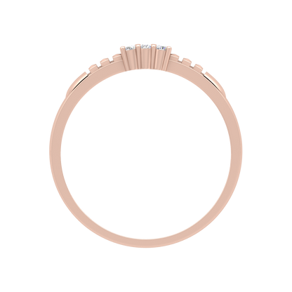 Paradise Band In 925 Sterling Silver - Four