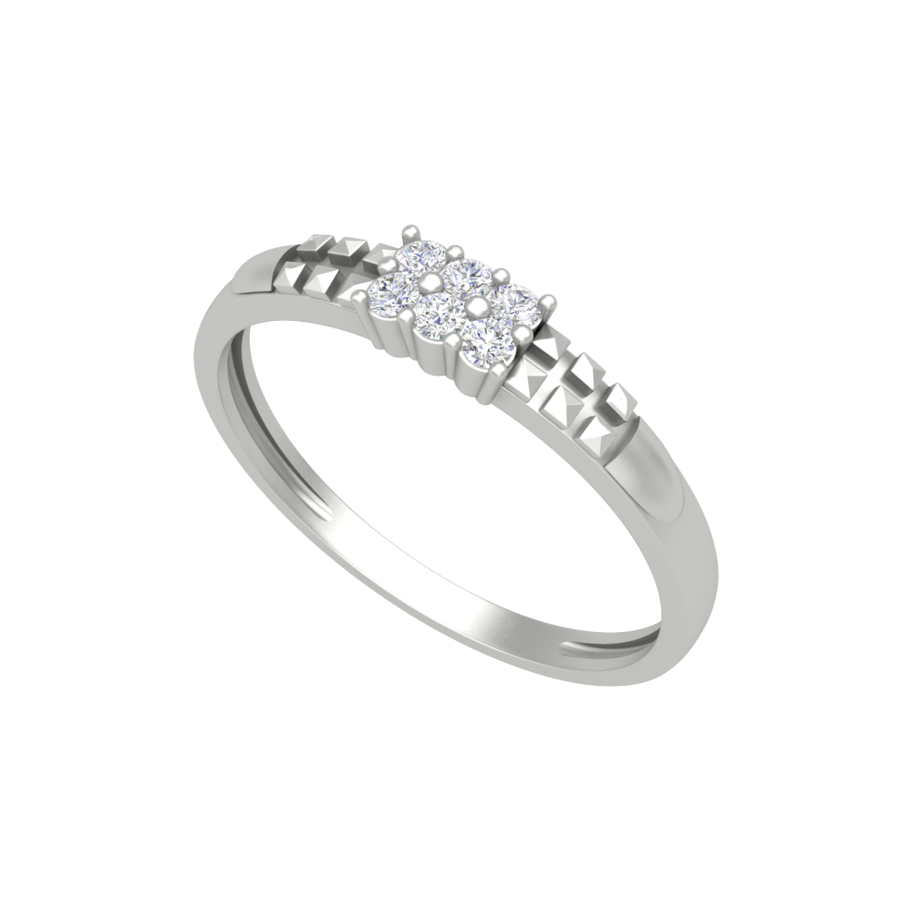 Paradise Band In 925 Sterling Silver - Five
