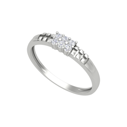 Paradise Band In 925 Sterling Silver - Five