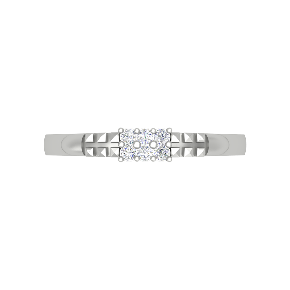 Paradise Band In 925 Sterling Silver - Six