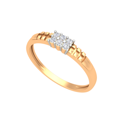 Paradise Band In 925 Sterling Silver - Nine