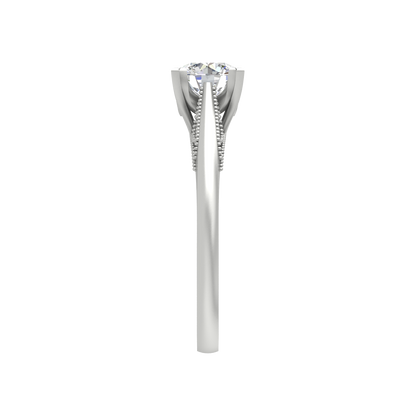 Pearl Perfect Solitaire Ring - Five