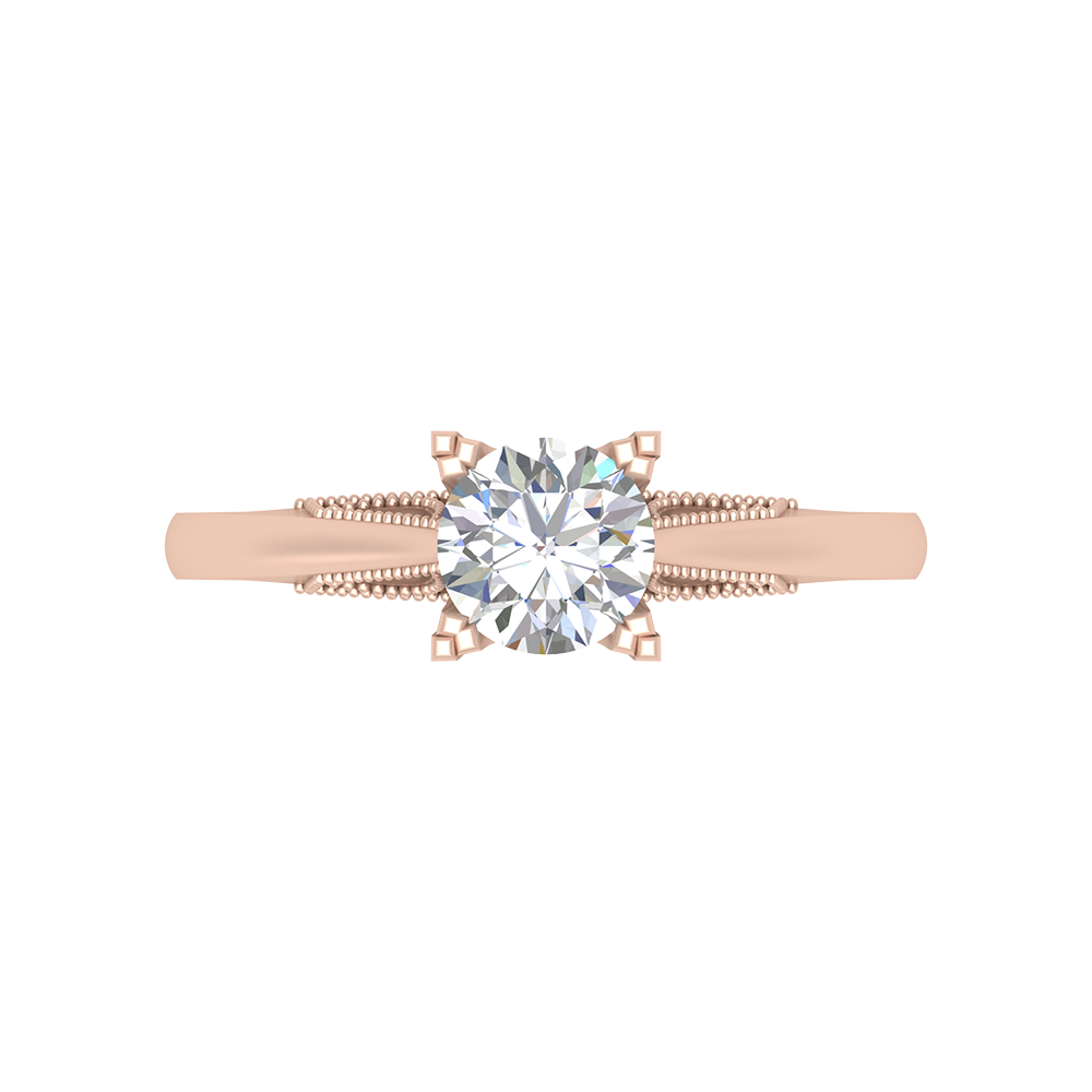 Pearl Perfect Solitaire Ring In 925 Sterling Silver - Eight