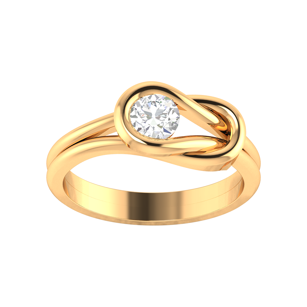 Perfect Fiesta Solitaire Ring - Ten