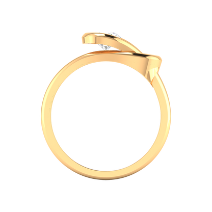 Perfect Fiesta Solitaire Ring In 925 Sterling Silver - Twelve
