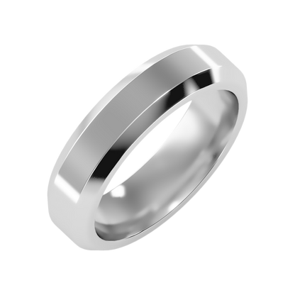 Perfect Men's Broad Band Ring - One