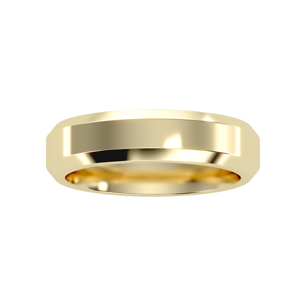 Perfect Men's Broad Band Ring - Ten
