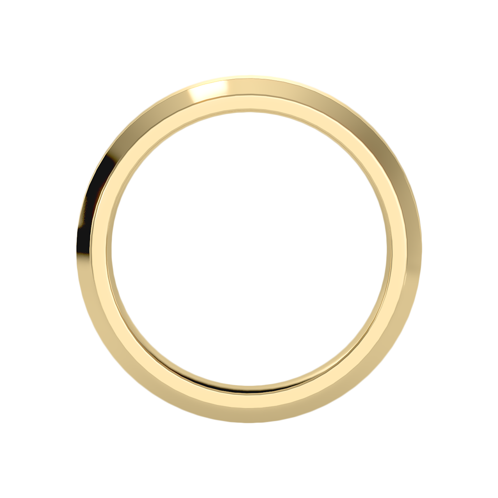 Perfect Men's Broad Band Ring - Twelve