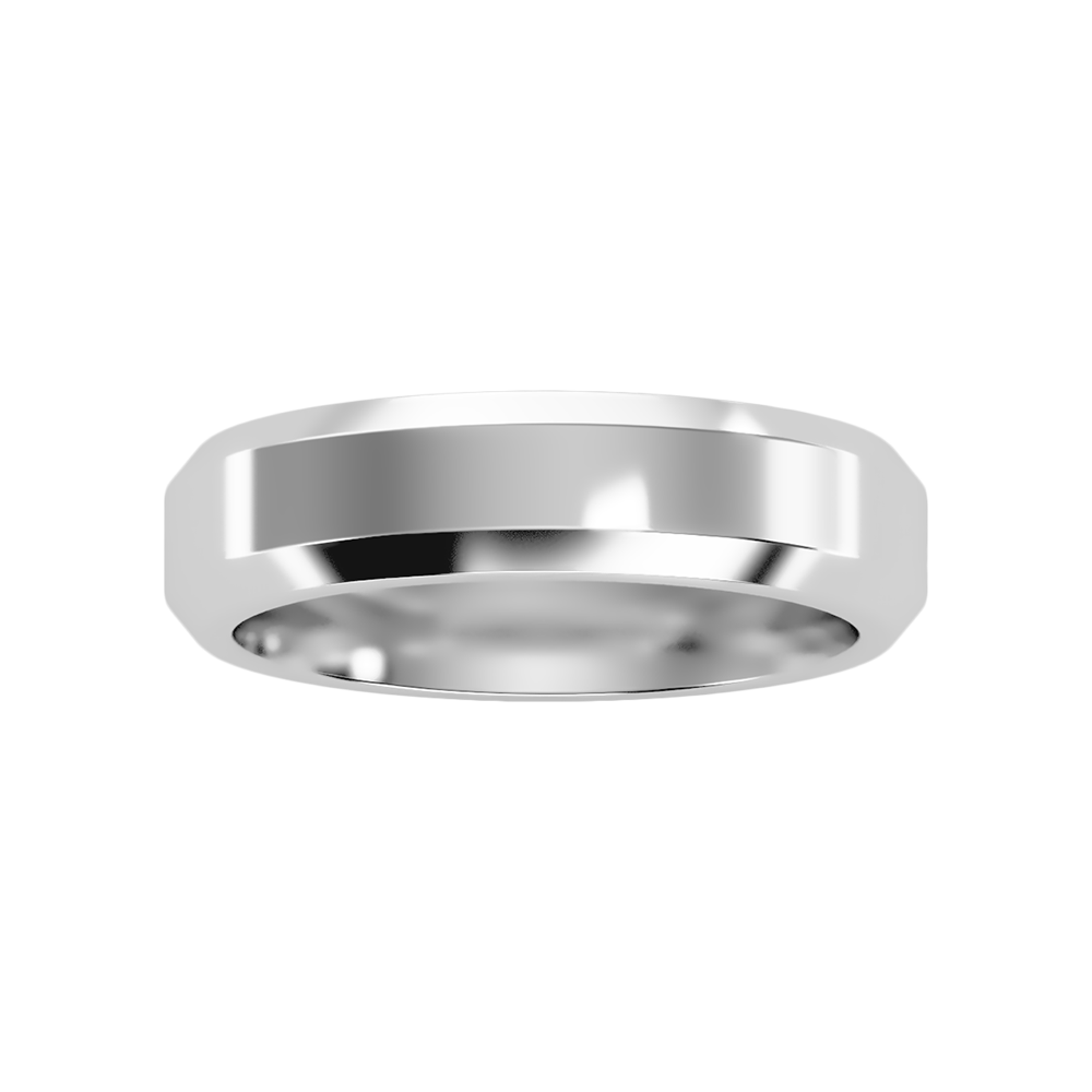 Perfect Men's Broad Band Ring - Three