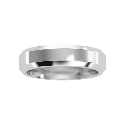 Perfect Men's Broad Band Ring - Three